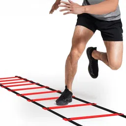 STRAUSS Agility Ladder 4M Speed Training Ladder with 8 Adjustable Rungs (Green)-26