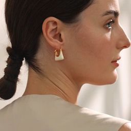 Celestique Contemporary Hoop Earrings-image-55