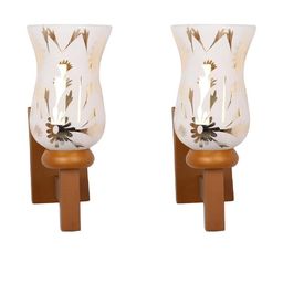 SOMIL Gold Glass Cylinder Printed Wall Lamps-image-54