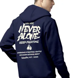 HAMBERG Men Printed Hooded Sweatshirt-picture-3