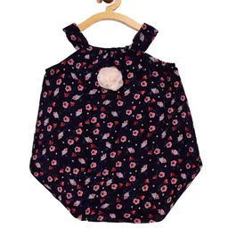 HERE&NOW Floral Print A-Line Dress-49