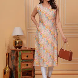 Meeranshi Women Printed Pastels Kurta-picture-54