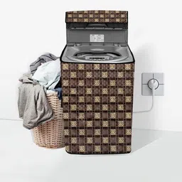 Stylista Waterproof and Dustproof PVC Washing Machine Cover-image-57