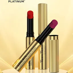 TEEN TEEN COSMETICS Love Bite Professional Non Transfer Matte Lipstick- 4g- Brown-Sugar-14-2