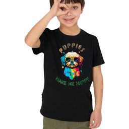 Double F Feel The Fashion Boys Black Tshirts-image-98