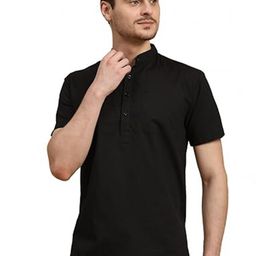 EdinWolf Mandarin Collar Cotton Slim Fit Straight Kurta-image-25