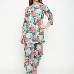 BAESD Printed Tunic & Palazzos image 1