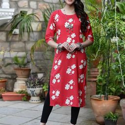 Ethnic basket Women Multicoloured Kurtas-picture-31