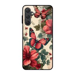 QRIOH Floral Printed Samsung Galaxy M54 5G Back Case Mobile Accessories-image-33