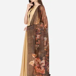 Kaizen TEXO FAB Printed Linen Dupatta image 3