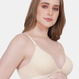 Reveira Pack Of 2 Medium Coverage Non Padded Front Open Everyday Bra- All Day Comfort image 3