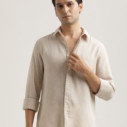 Blu MNKY Men Smart Fit Solid Spread Collar Casual Shirt-image-33