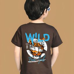 NUSYL Boys Graphic Printed Round Neck Cotton Oversized T-shirt-image-14