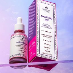 Nature Spell Smoothing Zinc Firming Face Serum With AHA- 30 ml-13