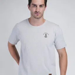 Polo Plus Men Bio Finish Solid Round Neck Cotton T-shirt-image-70
