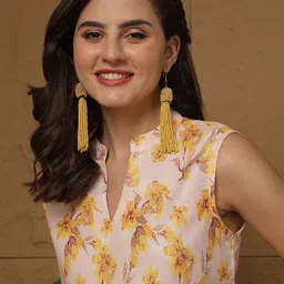 Anouk Rustic Ethnic Motifs Sleeveless Kurtis-32