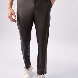 HERE&NOW Men Mid-Rise Slim Fit Chinos-picture-6