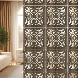 RANDOM Brown Ethnic Motifs Window Blinds-picture-49