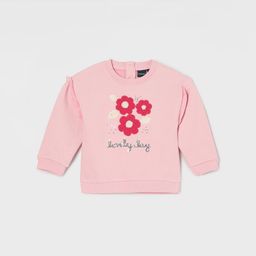 Juniors by Lifestyle Girls Embroidered Printed Round Neck Sweatshirt-image-39
