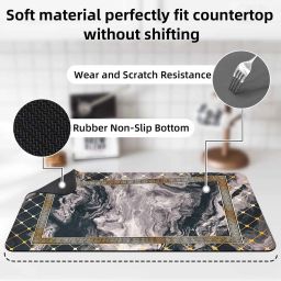 dezotring Rectangular Pack of 1 Table Placemat image 3