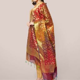 Dupatta Bazaar Woven Design Dupatta image 5