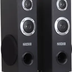 Nidhi FOREST 1 Double Tower Speaker with MIC 150 W Bluetooth Tower Speaker image 3