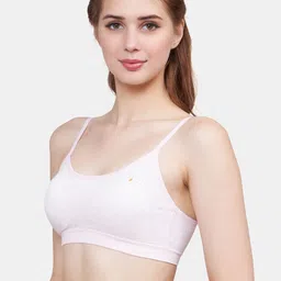PLUMBURY Girls Full Coverage Lightly Padded Seamless Beginners Bra- All Day Comfort image 2