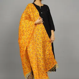 HANDICRAFT PALACE Ethnic Motifs Printed Dupatta image 5