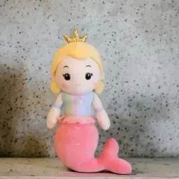 Soft Toys for Kids Plush Soft Stuffed Plush Doll Mermaid Princess for Girls - 27 cm-image-41