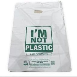 D Cut Biodegradable and compostable Certified Eco-Friendly Shopping Bags Pack of 65 Grocery Bags-image-53