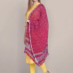 Dupatta Bazaar Printed Bandhani Dupatta image 2