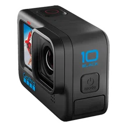 go pro GoPro Hero10 5.3K and 23MP 60 FPS Waterproof Action Camera with Touch Screen (Black) image 4