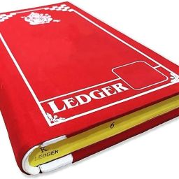 Ledger Canvas bound, Superior Quality Ledger Canvas Bound, 380 Pages, PACK OF 1 1-Part Full Canvas Bound-image-17