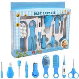 sapra Newborn Nursery Health Care and Grooming Kit, 10 in 1 Baby Set-image-25