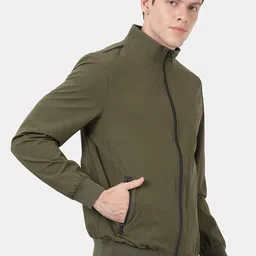 t-base Stand Collar Lightweight Open Front Jakcet image 2
