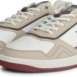 YOHO Colored PU Fashion Sneakers for Men | Comfortable Shoes | Cushoned Insole Sneakers For Men-image-66