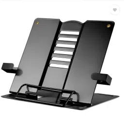 sleek metal book and iPad holder combines functionality with modern design stand Metal Open Book Shelf-12