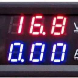 vayuyaan DC 0-100V 10A Voltmeter Ammeter Red+ Blue LED Amp Volt Voltmeter (Digital) Digital Volt Meter AMP Meter DC 10A 0-100V Voltmeter (Digital) Voltmeter image 2