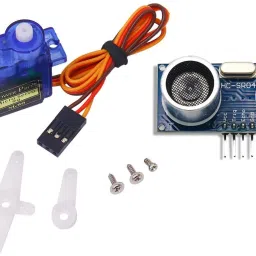 SG90 Micro Digital Servo Motor 9G with HC-SR04 Ultrasonic Sensor Distance Module Power Supply Electronic Hobby Kit-image-4