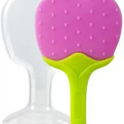 Baby Teething Toys Soft and Natural Fruit Shape Teether for Baby/Toddlers/Infants/Children BPA Free/Natural/Organic/Teethers Includes Hygienic Case Teether-25