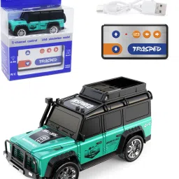 R/C Rechargeable 2-in-1 Miniature Jeep with Led Lights(Pack of 1)-image-35