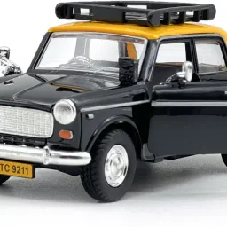 Queen 70's Taxi Kali Pili Meter No.9211 Mumbai Ki shaan Miniature Scale Model-16