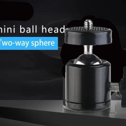 POZUB Tripod Mount Ball Head with 1/4" Screw Thread Base Camera Mount Adapter Tripod Ball Head, Tripod Clamp, Tripod Bracket, Tripod Kit, Monopod, Monopod Kit, Tripod image 4