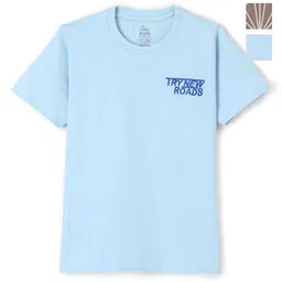 FUNKRAFTS Boys Pack Of 3 Graphic Printed Round Neck Cotton T-shirts-58