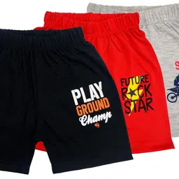 Surfbae Boys Pack of 3 Printed Shorts-image-12