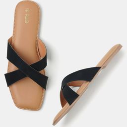 R&B Women Open Toe Flats-picture-39
