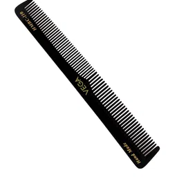 VEGA Handmade General Grooming Hair Comb - Black HMBC-110-34