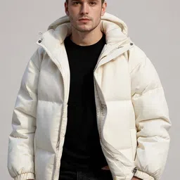 Mast & Harbour Hooded Long Sleeves Bomber Jacket-picture-39