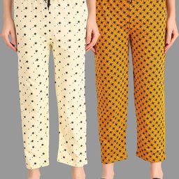 TRENDY WORLD Pack of 2 Printed Pyjamas-image-98