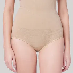 PLUMBURY High-Waist Seamless Tummy Shapewear-image-90